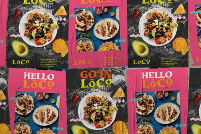 LOCO Mexican restaurant and bar Branding