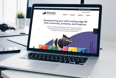 Piranha Audio Visual Branding